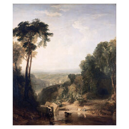JMW Turner Crossing the Brook mural wallpaper